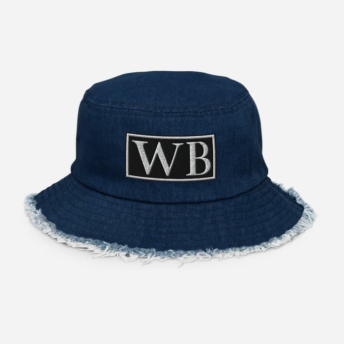 WB denim bucket hat (classic)